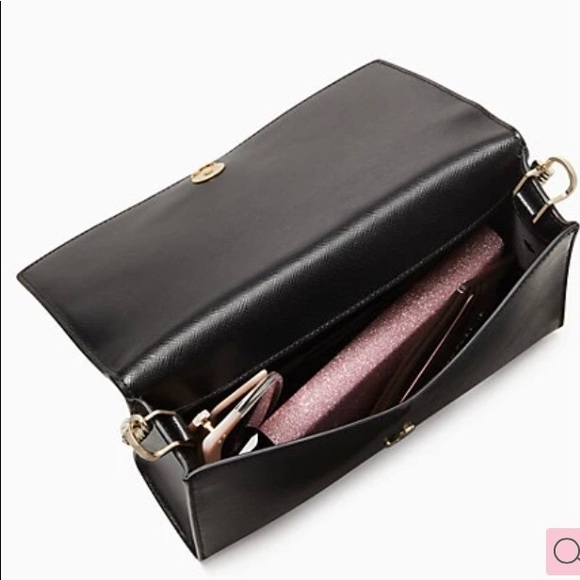 Kate Spade Carson Convertible Crossbody in black - Picture 4 of 5